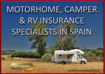 Motorhome, Campervan, RV and Caravan insurance specialists in Spain 