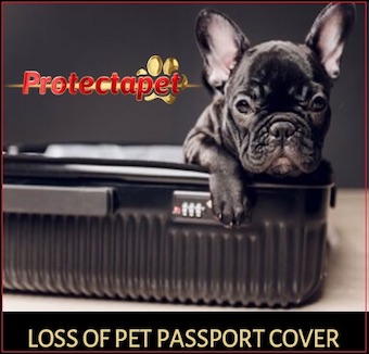 Loss of Pet Passport Insurance provided by Protectapet